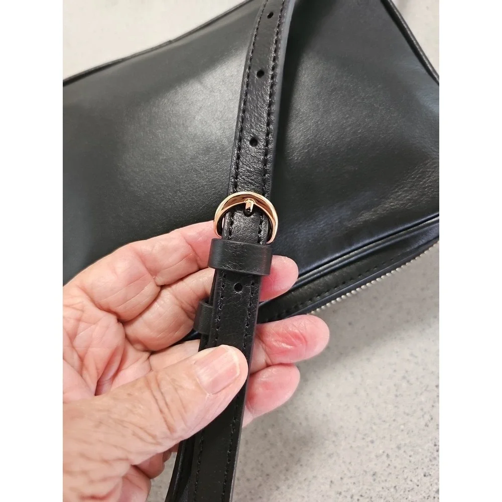 Ted Baker Black Crossbody Genuine Leather Bag - Picture 5 of 13